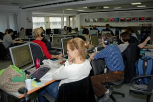 Russia Today newsroom