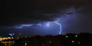 storm in Budapest