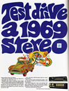 1969 car radio ad