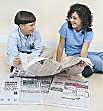 kids & newspaper