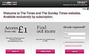 UK Times page